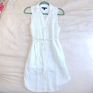 Linen Blend Dress